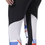 Reebok Compression Tight VortaStripe W DU4105 dámské legíny XL