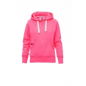 Mikina ATLANTA+ LADY FLUO fuchsiová dámská s kapucí PAYPER 2XL fuchsiová