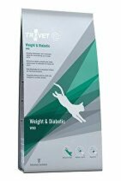 Trovet kočka WRD Weight&Diabetic 3kg