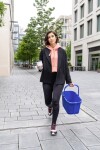 Nákupní košík Reisenthel Carrybag Frame Mesh royal blue