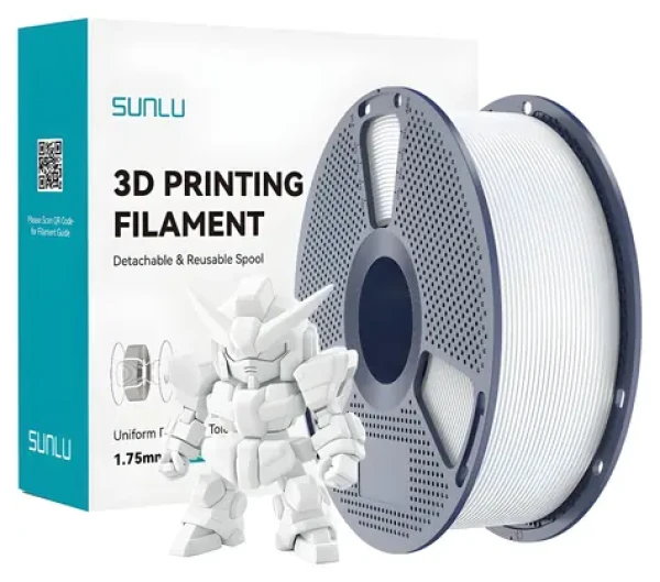 Sunlu Filament PLA+ 2.0 keramická / Struna pro 3D tiskárnu / PLA+ / 1.75mm / 1kg (PLA+ 2.0 Cer)