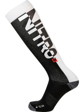 Nitro CLOUD white/black ponožky