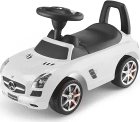 ECOTOYS Odrážedlo se zvuky Mercedes bílá