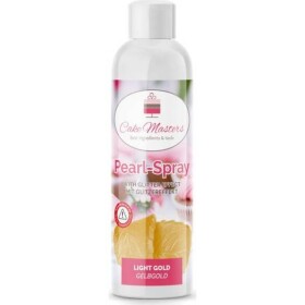 Barva ve spreji perleťová 100ml, světle zlatá - Cake Masters