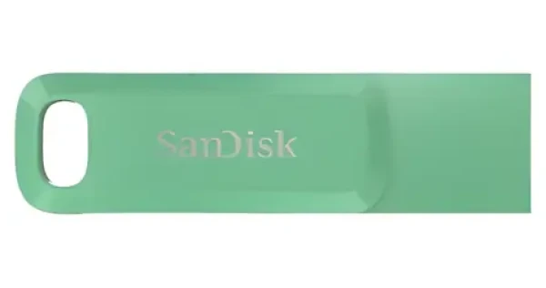 SanDisk Ultra Dual Drive Go 128GB Absinthe Green / Flash disk / USB-A + USB-C / čtení až 150 MB/s (SDDDC3-128G-G46AG)