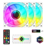 Gamemax KF300 bílý / Ventilátor / Do PC skříně (KF300 WH)