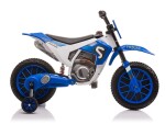 Mamido Dětská elektrická motorka XMX616 modrá