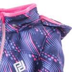 Bunda softshellová dívčí s kapucí, Pidilidi, PD1102-01, růžová - 98 | 3roky
