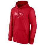 Nike Pánská mikina Los Angeles Angels MLB 2024 Authentic Practice Therma Hoodie Velikost: 2XL