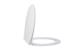 CERANO - WC sedátko Tavoleta - SoftClose - UF plast - bílá lesklá - 37,2x5,2x44,6 CER-414803