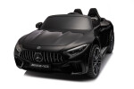 Mamido Elektrické autíčko Mercedes AMG SL63 4x200W 24V černé EVA, ECO kůže