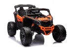 Mamido Elektrické autíčko Buggy Maverick Can-Am 4x200W 24V oranžové
