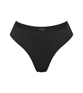 Dámská tanga EVER Ease String - BLACK - černá 0004 - SLOGGI BLACK S
