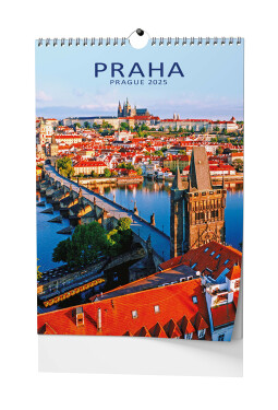 Nástěnný kalendář 2025 Praha