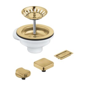 GROHE - Odtokové soupravy Odtoková souprava pro dřez, kartáčovaný Cool Sunrise 40996GN0