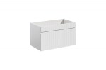COMAD - Skříňka pod umyvadlo 80cm 1 zásuvka ICONIC WHITE 5907611654989