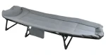 Cattara SOFA šedá / Lehátko kempingové skládací / polohovací / nosnost 120 kg / 200 x 65 cm (13510)