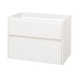 Mereo Opto, koupelnová skříňka 80 cm, bílá CN911SN