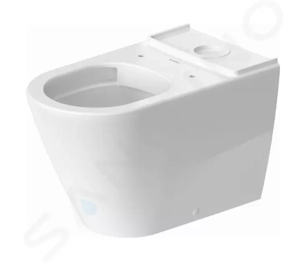 DURAVIT - D-Neo WC kombi mísa, Vario odpad, Rimless, HygieneGlaze, bílá 2002092000