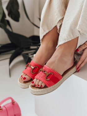 Dámské žabky MISSWAVE červené FashionStreet ZY0948 37