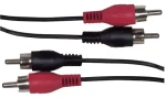 Schwaiger černá / Propojovací audio kabel / 2x Cinch - 2x Cinch / 10 m (CIK5125533)