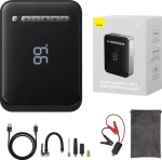 Baseus Super Energy Car Jump Starter Powerbanka + startér + kompresor černá / 8000mAh / 1000A / USB (CGCN000001)
