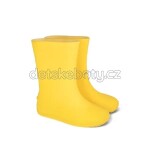 Dětské holinky BAREBOO P11351 Monsoon žlutá Velikost: 28