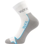 VOXX Ponožky bavlněné sportovní LOCATOR B bílé s modrou 43-46 103071