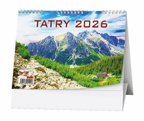 Tatry 2026 - stolní kalendář