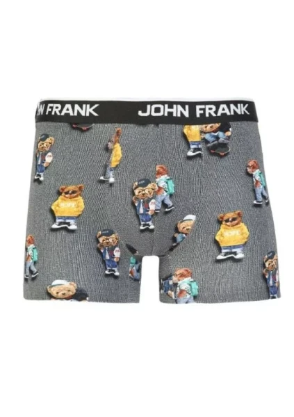 Pánské boxerky John Frank JFBD325-COOL TEDDY