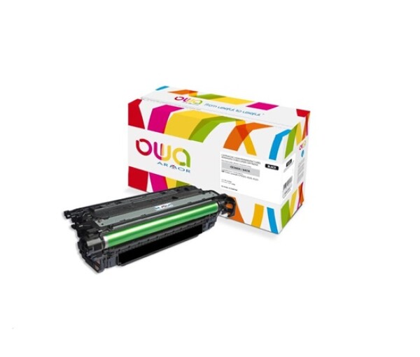 OWA Armor toner pro HP Color Laserjet CP4025/4520/4525, 8500 Stran, CE260A, černá/black EDF_1081067