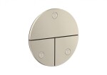 AXOR - ShowerSelect ID Ventil pod omítku pro 3 spotřebiče, kartáčovaný nikl 36779820