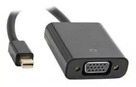 Mercodan adaptér Mini DisplayPort - VGA černá / Adaptér (865010)