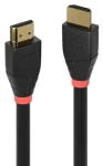 Lindy Aktivní černá / HDMI kabel / 25 m / HDMI 2.0 18G / 4K 60Hz / pozlacené konektory (41074)