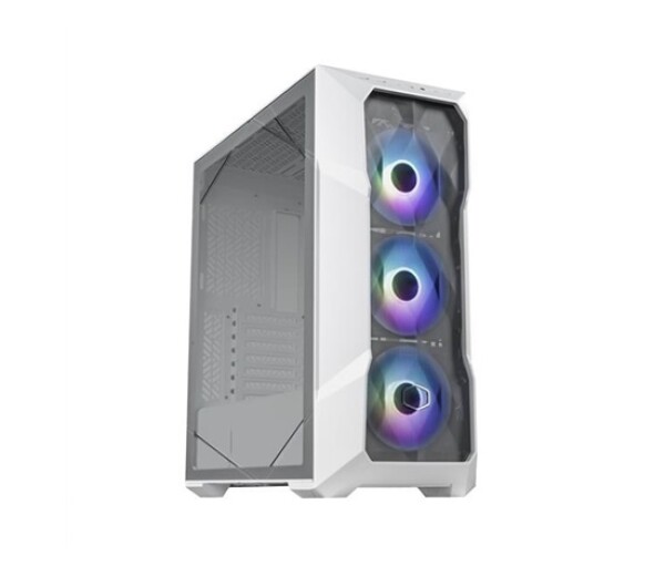 Cooler Master case MasterBox TD500 Mesh V2, ATX, Průhledná bočnice, 3x 120mm ARGB Fan, Bílá EDF_1566239
