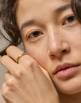 ENAMEL Copenhagen Ring, Mom 925S/GP 54