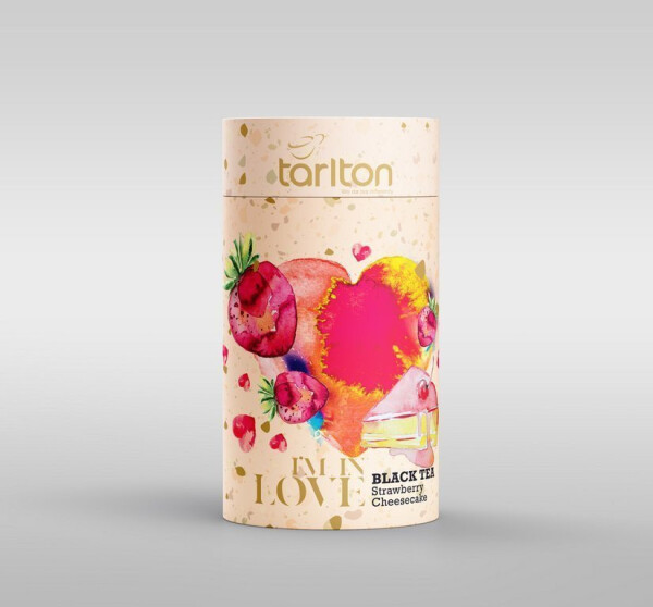 TARLTON Black Love Strawberry Cheesecake papír 100 g