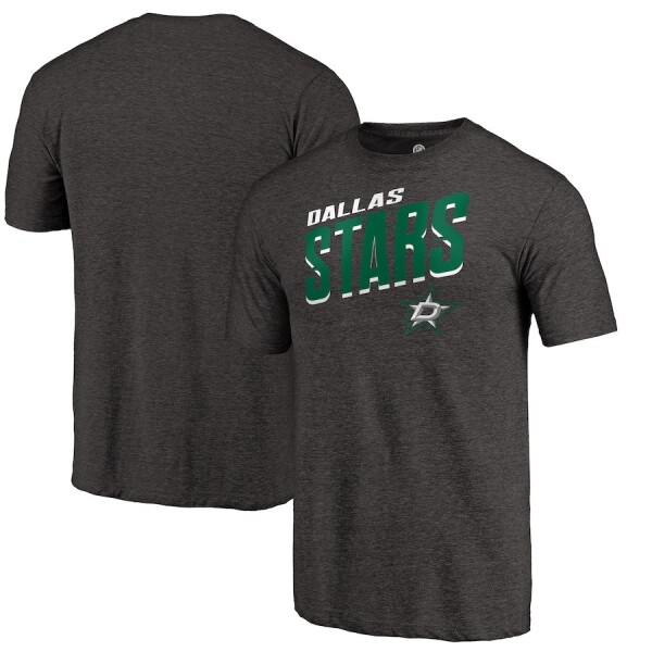 Fanatics Pánské Tričko Dallas Stars Slant Strike Tri-Blend Velikost: