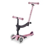 Koloběžka Mini Micro Deluxe Rock & Go LED rose