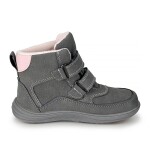Dětské celoroční barefoot boty Bugga KIVO Grey B00199-09 - 29