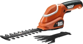 Black&Decker GSL700 Aku nůžky na keře trávu 7.2V 1.3Ah Délka čepele 15 cm Doba chodu 45 min GSL700