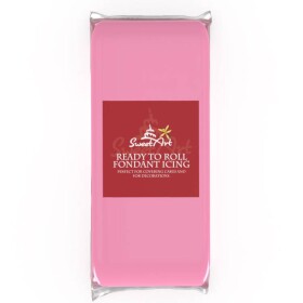 SweetArt potahovací a modelovací hmota vanilková Pink (1 kg)