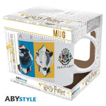 Harry Potter keramický hrnek 320 ml - House Crests Simple