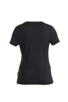 Dámské merino triko krátký rukáv ICEBREAKER Wmns 150 Tech Lite III SS Tee, Black velikost: XS
