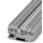 Phoenix Contact 3036534 řadová svorka pro konstrukční prvky 5.2 mm pružinová svorka šedá 50 ks