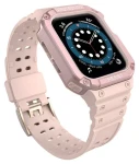 Hurtel Ochranné pouzdro s řemínkem pro Apple Watch 38/40/41 mm růžové / Pouzdro s řemínkem / 38/40/41 mm
