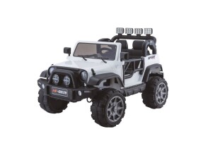 Mamido Dětské elektrické autíčko Jeep HP012 bílé
