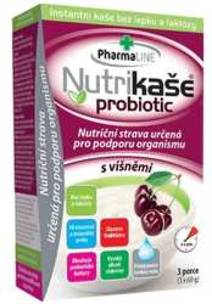Mogador Nutrikaše probiotic s višněmi 180g (3x60g)
