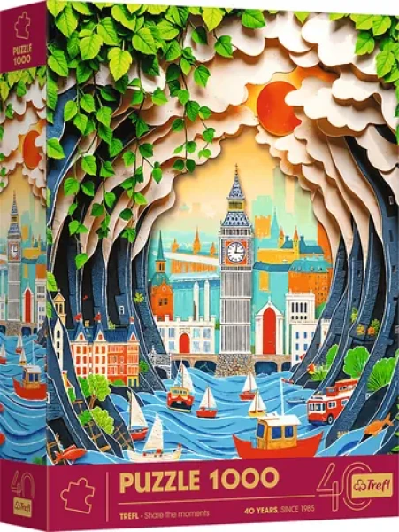 TREFL Puzzle Paper Art: Londýn