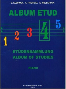 Publikace Album etud 4 - Eliška Kleinová, Alena Fišerová, Eva Müllerová